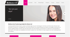 Desktop Screenshot of praktijkdewaterval.nl